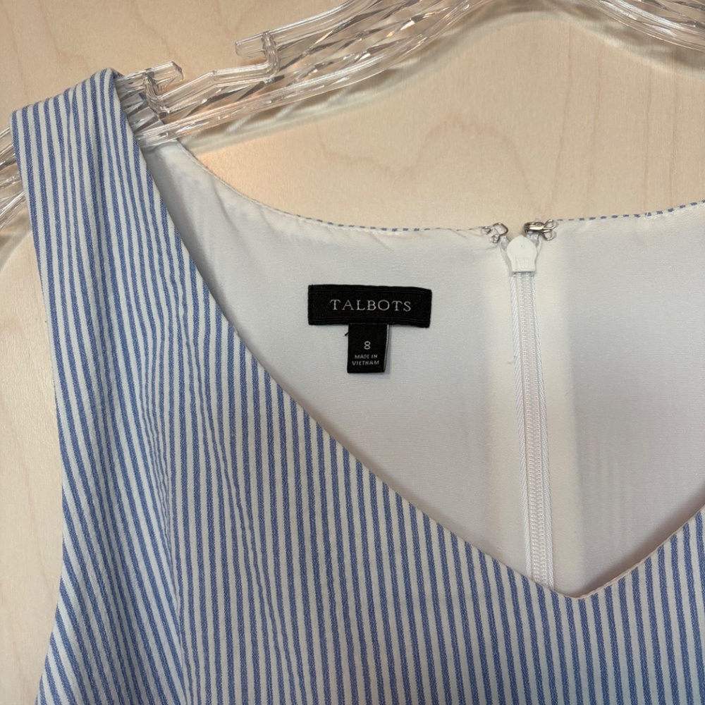 Talbots Seersucker Dress - Picture 4 of 4
